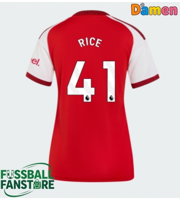 Arsenal Declan Rice #41 Replik Heimtrikot Damen 2026-27 Kurzarm